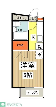 フレンドリーハウスの物件間取画像